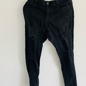 Black ribbed Wax Jean. Great condition.